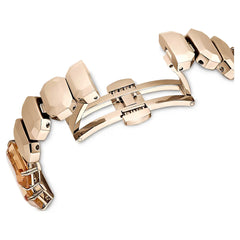 Octagon Crystal Bracelet Watch